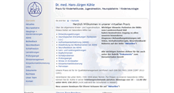Desktop Screenshot of dr-kuehle.de